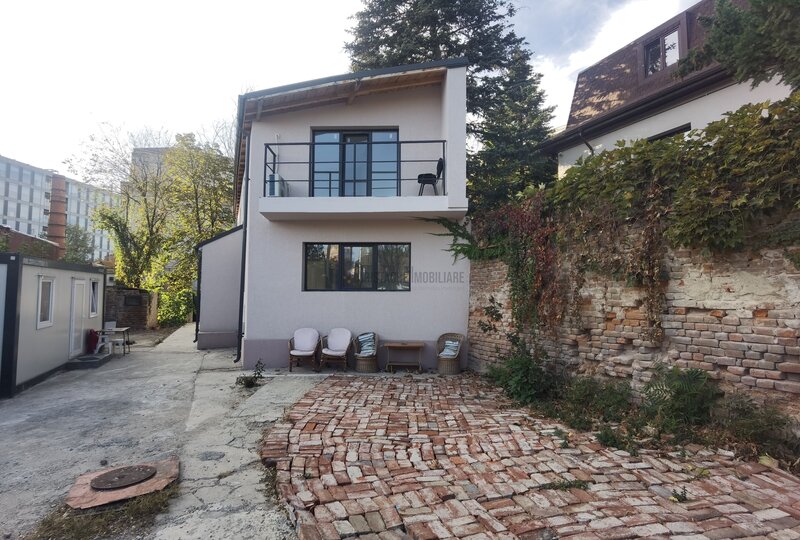 Buzesti. Piata Victoriei. vila Ds+P+1 open space, 230 mp, renovat 2024