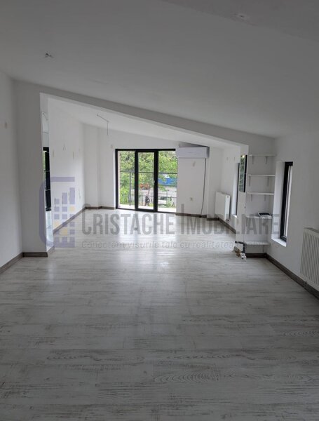 Buzesti. Piata Victoriei. vila Ds+P+1 open space, 230 mp, renovat 2024